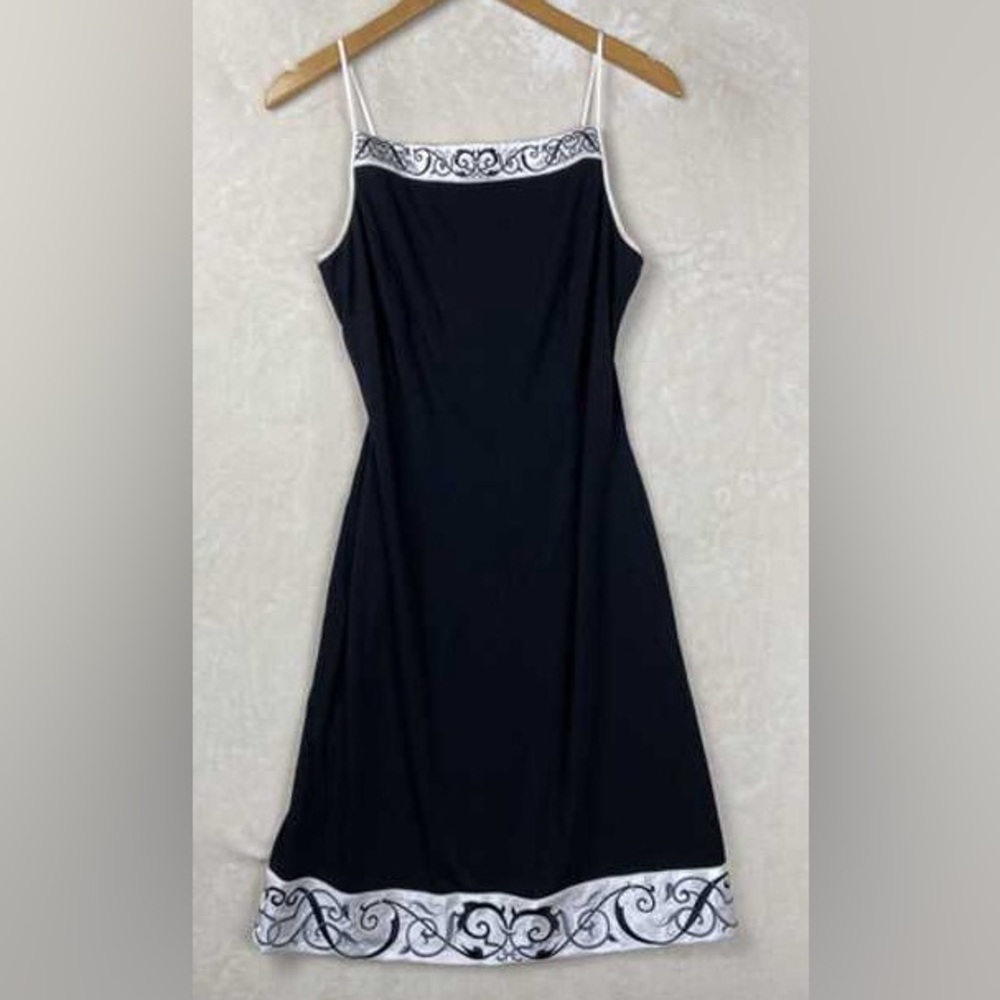 Papell Boutique Black Strapless Dress, size 10